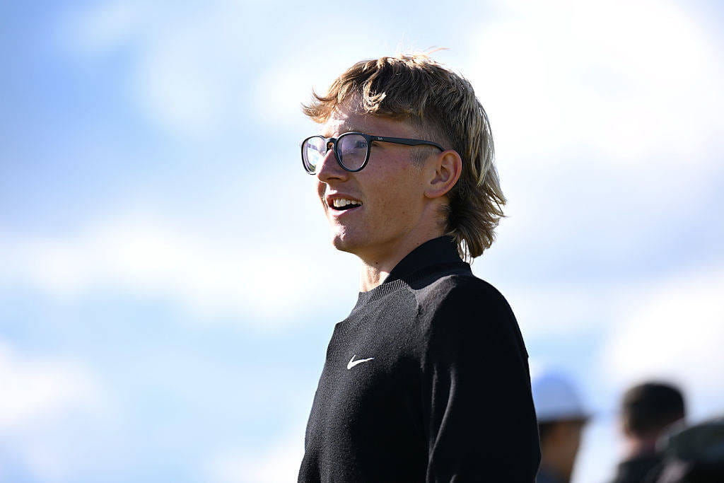 Richard Teder ahead of The 153rd Open